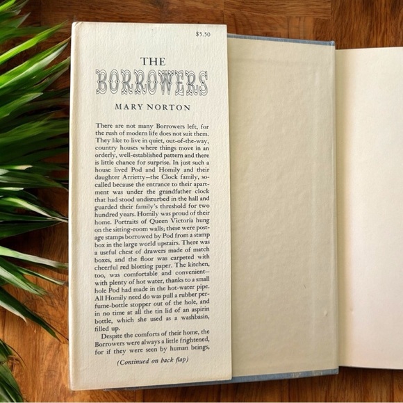 VINTAGE 1953 The Borrowers by Mary Norton - Illustrated by Beth and Joe Krush - Picture 3 of 14